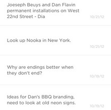 Squarespace Note App