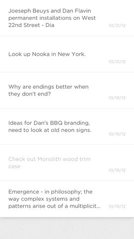 Squarespace Note App 1