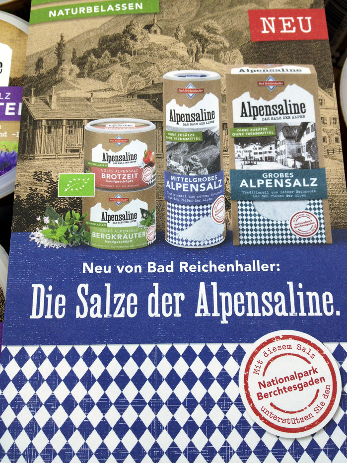 Bad Reichenhaller salt packaging 2