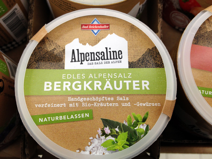 Bad Reichenhaller salt packaging 3