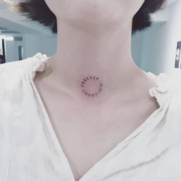 Forever Immigrant (Tattoo) 2