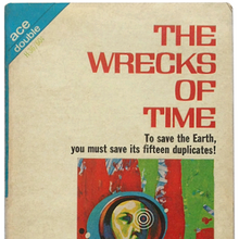 <cite>The Wrecks of Time</cite> by Michael Moorcock (Ace)
