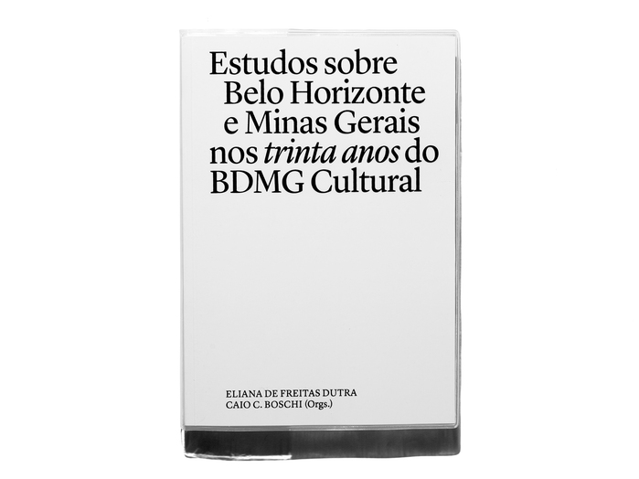 Estudos sobre Belo Horizonte e Minas Gerais nos trinta anos do BDMG Cultural 1