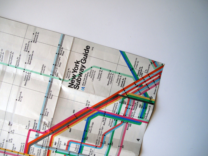 New York Subway Guide, 1976 2