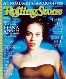 <cite>Rolling Stone</cite> magazine, “Annual Awards Issue” No.<span class="nbsp">&nbsp;</span>278, Jan 22, 1998