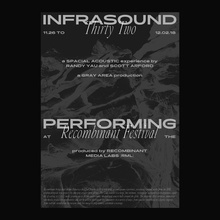 Infrasound 32 at the Recombinant Festival