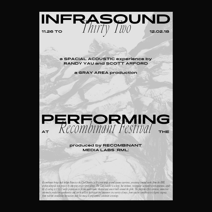 Infrasound 32 at the Recombinant Festival 2