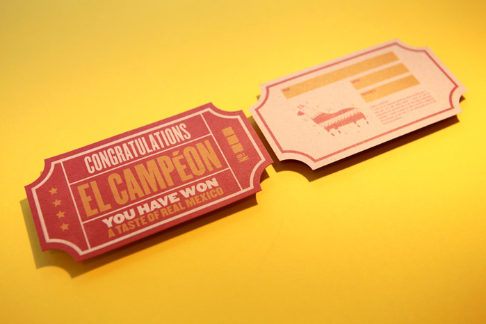Taqado - Competition Winner's Ticket
