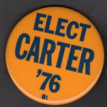 Jimmy Carter 1976 presidential campaign buttons