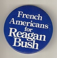 Ronald Reagan 1980 presidential campaign buttons 1