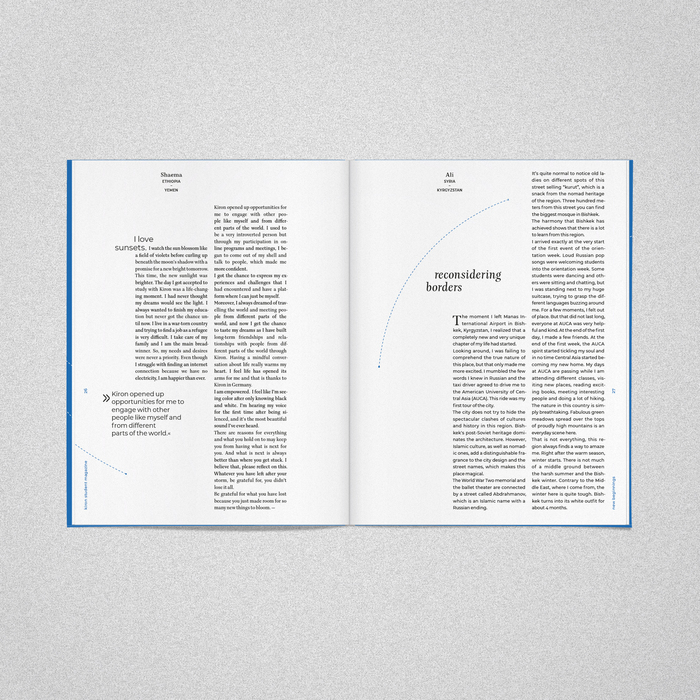 New Beginnings: Kiron student magazine #2 3