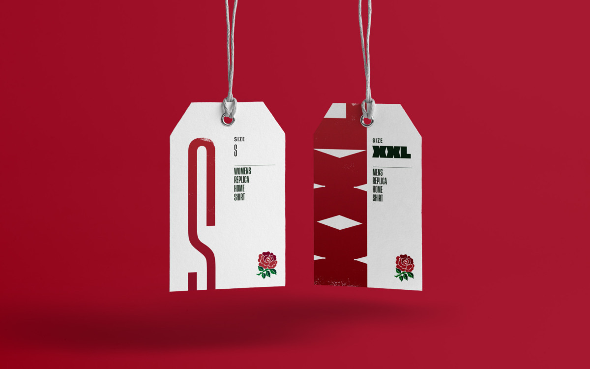 England Rugby (RFU) brand - Fonts In Use