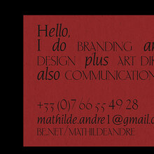 Mathilde André identity