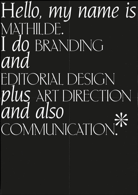 Mathilde André identity 3