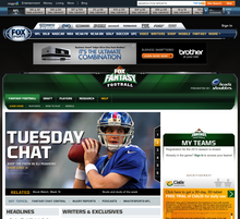 FOX Sports website