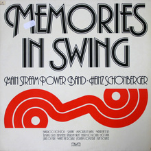 Main Stream Power Band – <cite>Memories in Swing</cite> album art