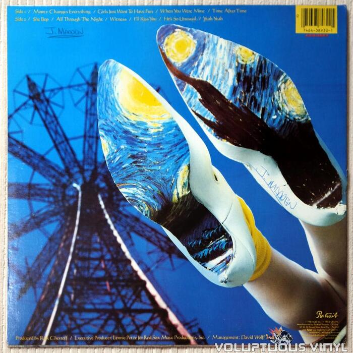 Cyndi Lauper – She’s So Unusual album art 2