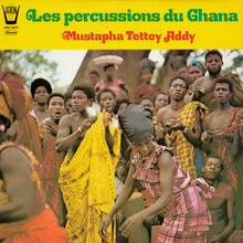 Mustapha Tettey Addy – <cite>Les Percussions du Ghana</cite> album art