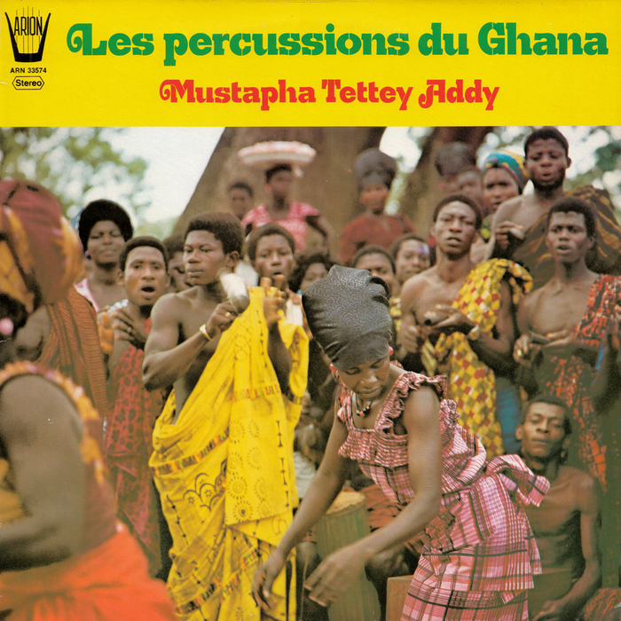 Mustapha Tettey Addy – Les Percussions du Ghana album art