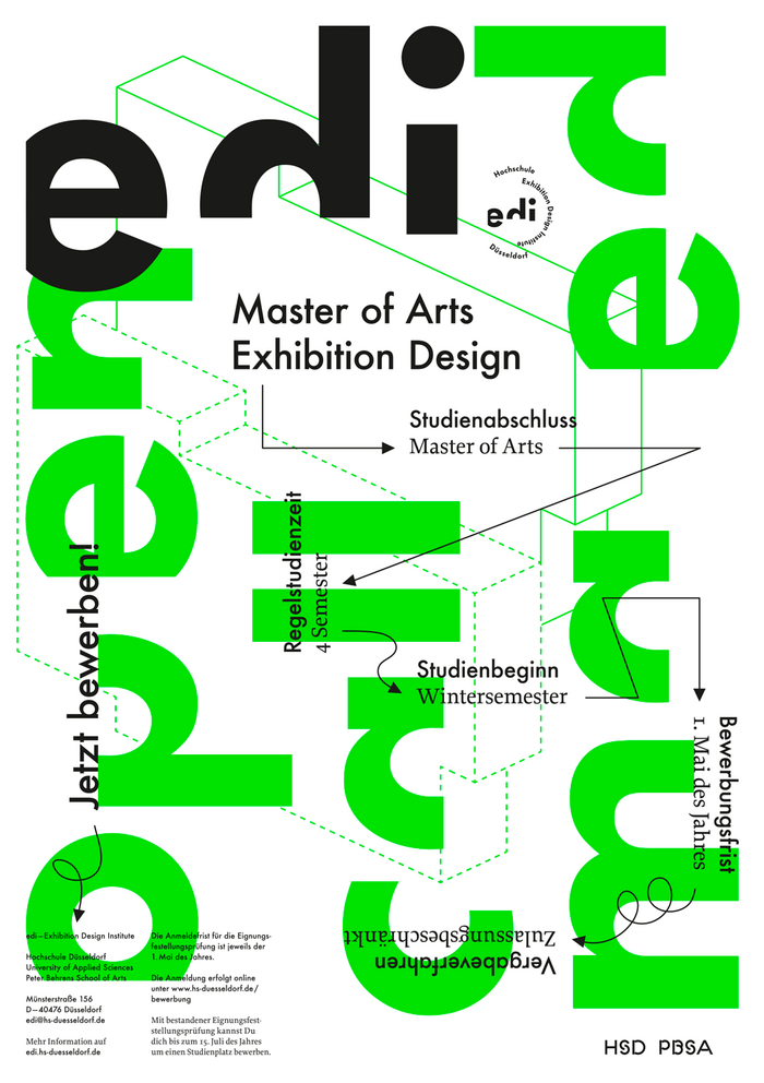 Open Call MA Exhibition Design 2