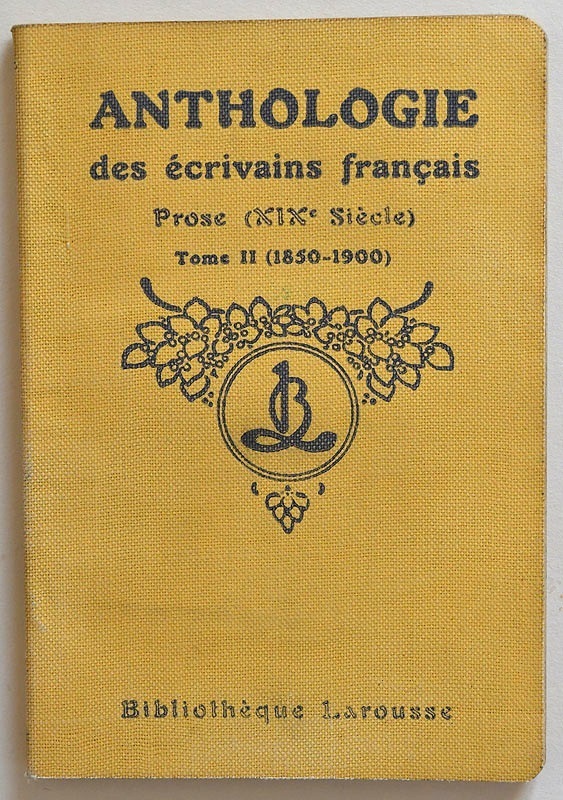 Prose (XIXe si&egrave;cle), Tome II (1850&ndash;1900)
