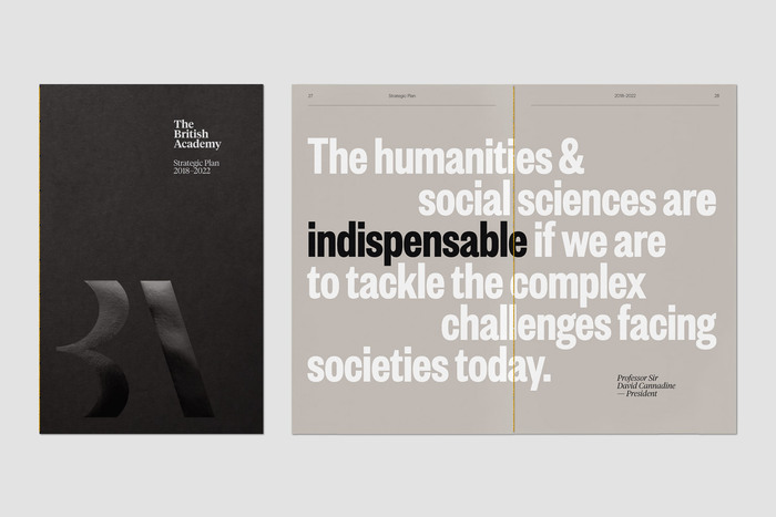 The British Academy brand identity (2018) 3