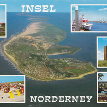 Insel Norderney postcard