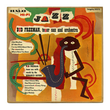 Bud Freeman &amp; DeMarco Sisters – <cite>Jazz</cite> album art