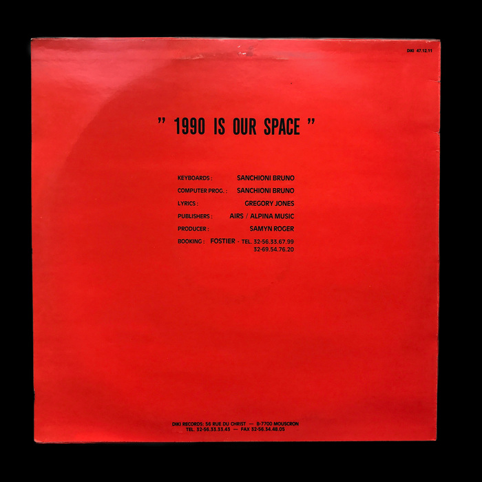 Dr Phibes &amp; Gregg – “1990 Is Our Space” single cover 2