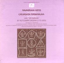 Muttusvami Diksitar performed by S.<span class="nbsp">&nbsp;</span>Ramanathan (Folkways Records) album art