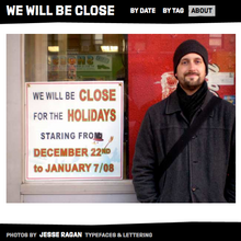 We Will Be Close website