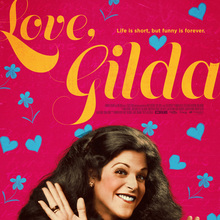 <cite>Love, Gilda</cite> (2018) movie poster