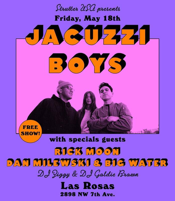 Jacuzzi Boys at Las Rosas, May 18th 2018