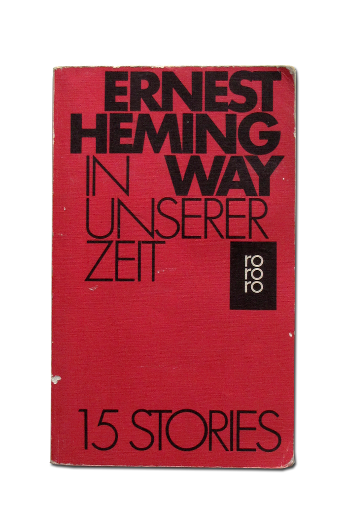 Ernest Hemingway book covers 4