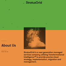 StratusGrid website