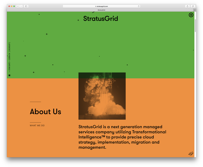 StratusGrid website 2