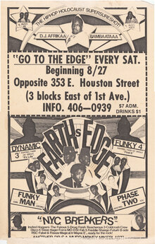 Earth’s Edge flyer, Aug. 27, 1983