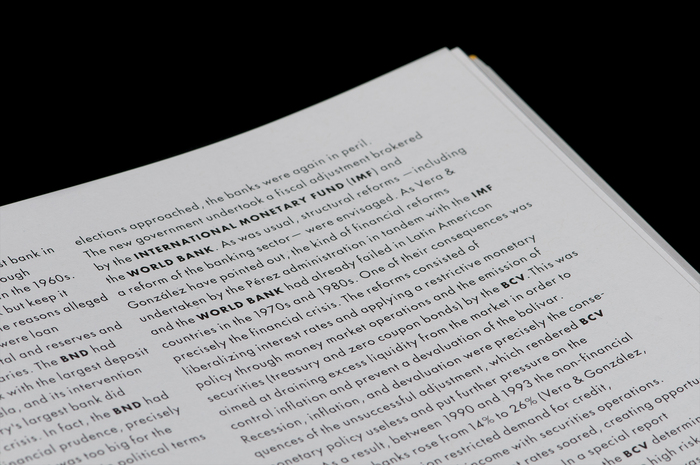 Testimonies of Corruption, A visual contribution to Venezuela’s fraudulent banking history by Luis Molina-Pantin 4