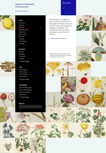 <cite>Wunderkammer</cite> website