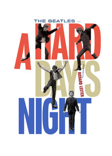 <cite>A Hard Day’s Night</cite> (Criterion Collection rejected design)