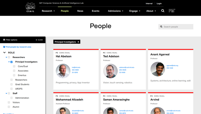 CSAIL website 5
