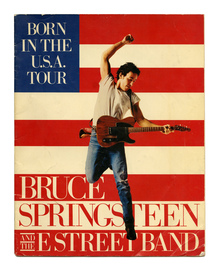 <cite>Born In The U.S.A.</cite> tour program