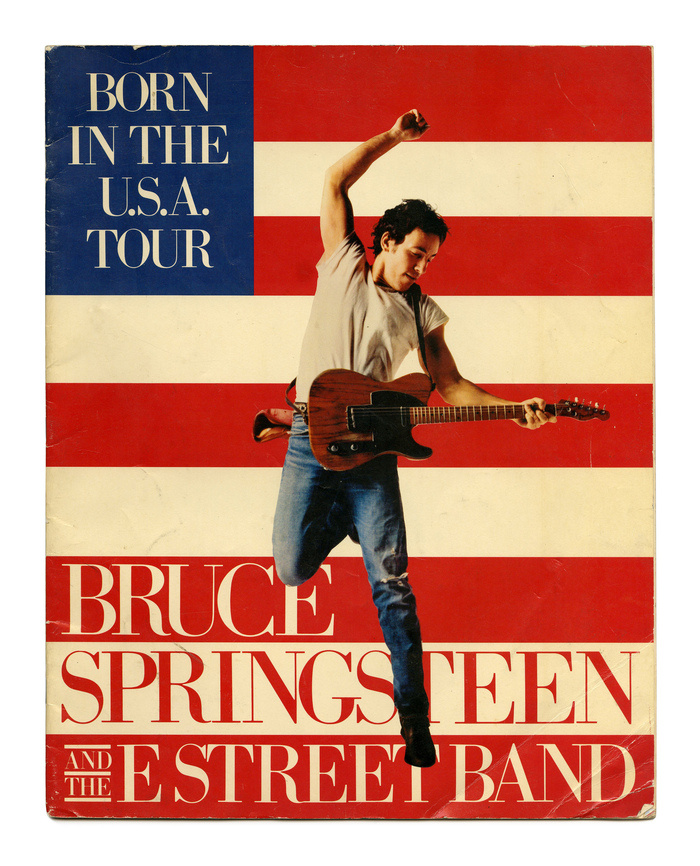 Born In The U.S.A. tour program