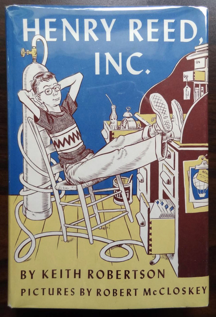 Henry Reed, Inc., first edition by Viking, 1958.