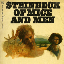 <cite>Of Mice And Men</cite> by John Steinbeck (Bantam)