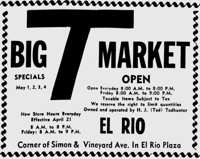 Grocery ads in Oxnard Press-Courier 2