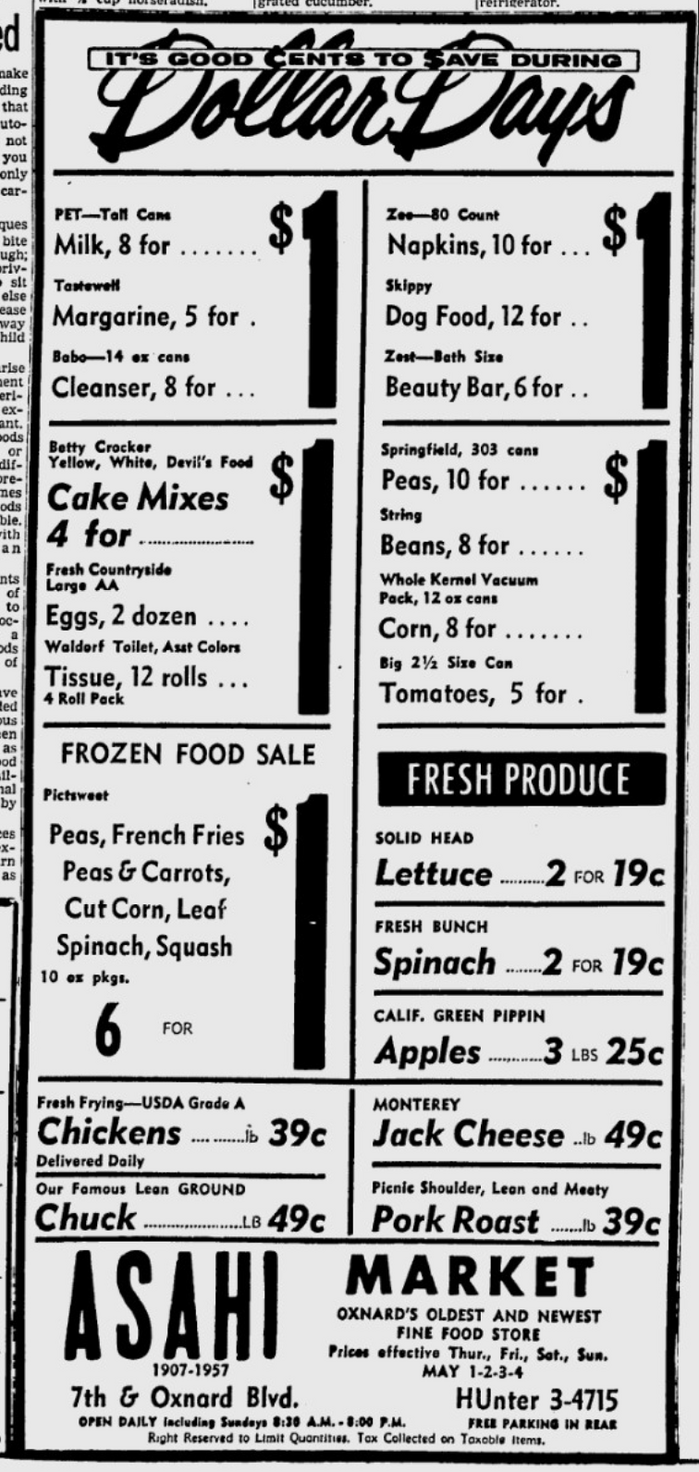 Grocery ads in Oxnard Press-Courier 7