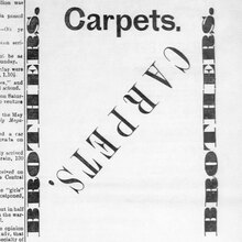 Walker Brothers Carpets ad, 1880