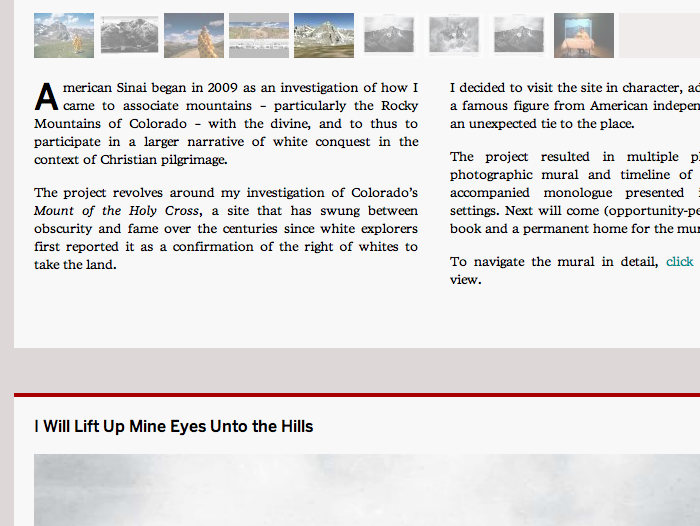 Complex Fields website 2