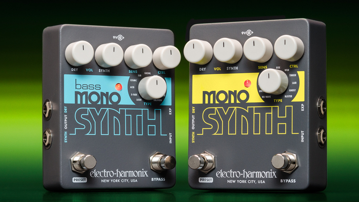 EHX Mono Synth effect pedal 1